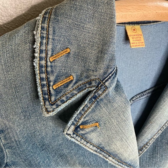 Nine by DMBM Jean Jacket Woman's Size Medium - Picture 4 of 11